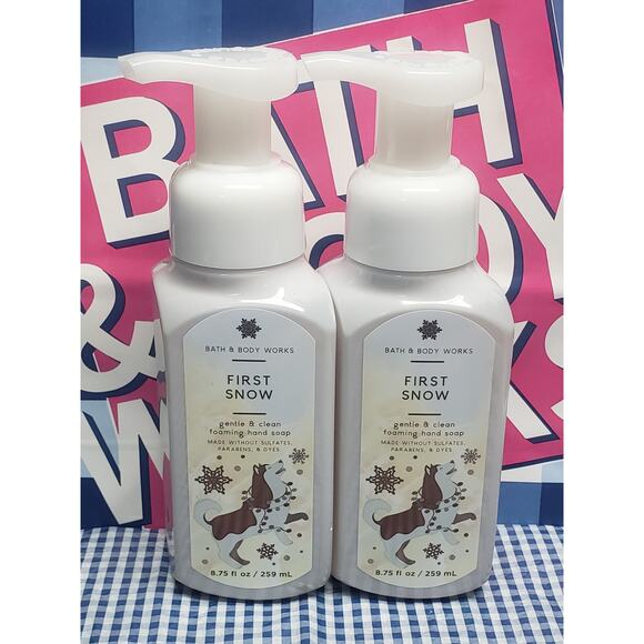 BBW First Snow Gentle & Clean Foaming Hand Soap 2 Pack - Picture 1 of 2